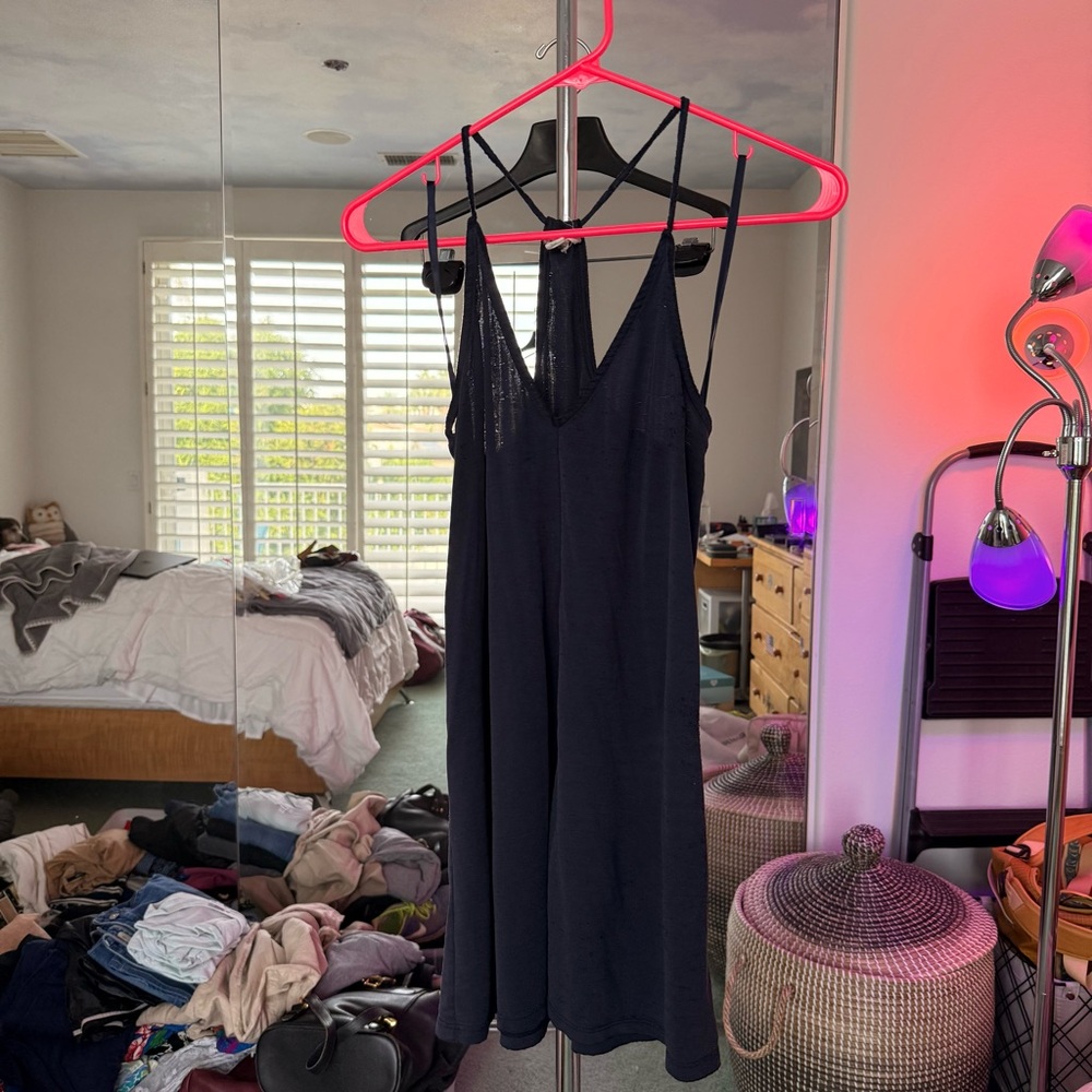 Urban Outfitters Navy Blue Mini Dress